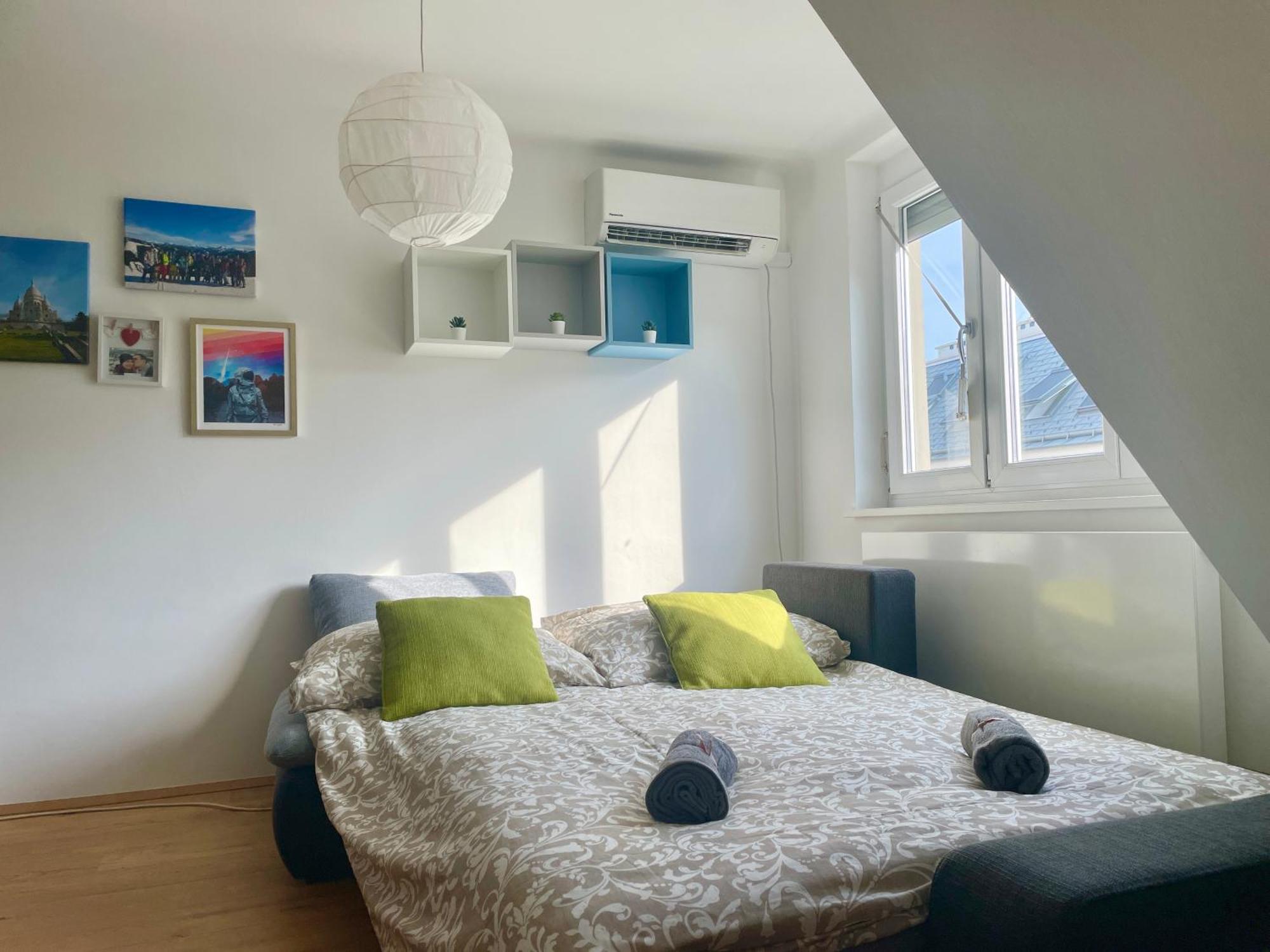 60 M2 Central Rooftop Apartment With Ac Viyana Dış mekan fotoğraf